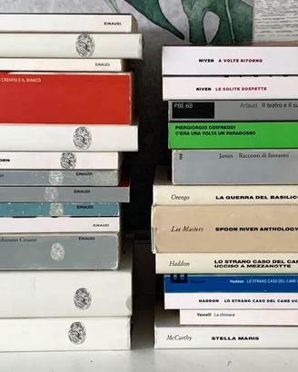 24 libri edizioni Einaudi
