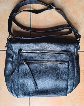 Borsa nera donna Coveri Collection nuova mis.27x21