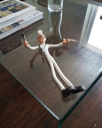 Action Figure Dottore Cattivik Anni 90 Clementoni