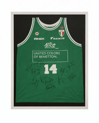 Maglia basket Benetton Treviso stagione 2003-2004