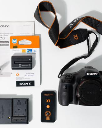 Sony A57 + Sony 18-55 + 2 obiettivi Minolta