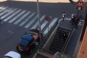 Sopra metro A Re di Roma singola libera