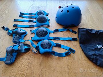 Protezioni complete per bambini per pattini e 