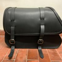 Borsa Ends cuoio Harley Softail