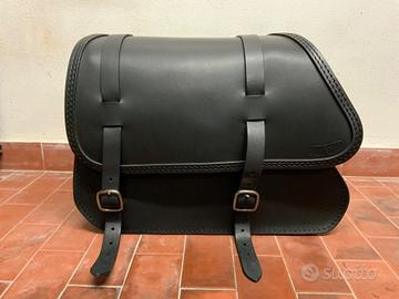 Borsa Ends cuoio Harley Softail