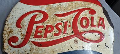 Tabella insegna tappo Pepsi Cola USA 1955