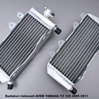 Radiatori rinforzati AVDB YAMAHA YZ 125 2005 2011