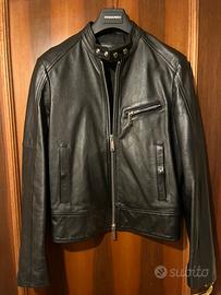 Giacca  uomo in pelle Dsquared2 tg 46