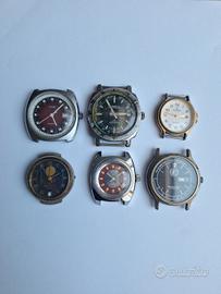 LOTTO OROLOGI VINTAGE DA TESTARE RICAMBI 