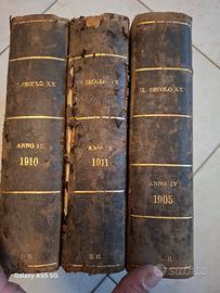 lotto libri antichi Secolo XX Rivista popolare ill