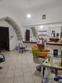 Locale seminterrato per attività commerciale