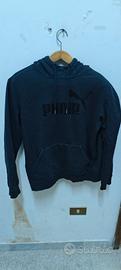 Felpa cappuccio puma uomo donna taglia M