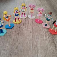 set action figure sailor moon del 1995