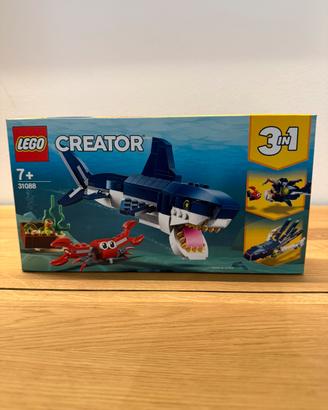 LEGO Creator 3-in-1 Squalo + Granchio – Set 31088