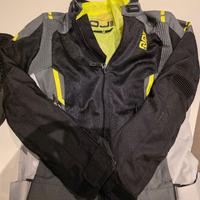 Giubbotto moto donna  + paraschiena + guanti