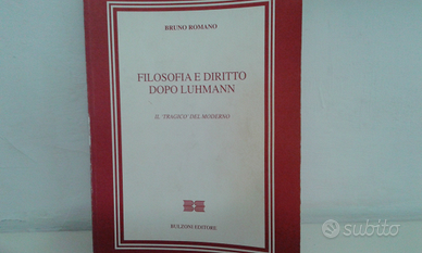 Filosofia e diritto dopo Luhmann