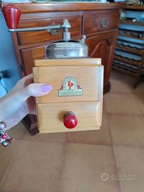 Macinino da caffè antico a manovella Lehnartz