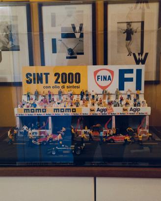 Diorama F1 1:43 Box Ferrari Monza 1979 - Unico!