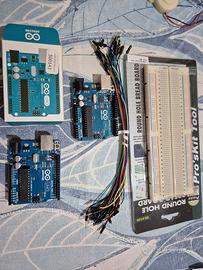 Arduino e vari componenti elettrici