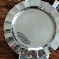 Vassoio in Argento platinato