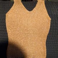 canotta lavorata  mano