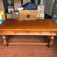 Tavolo tavolino basso in legno pesante
