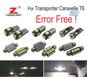 KIT 19 LAMPADE LED INTERNE PER VOLKSWAGEN VW CARAV