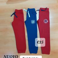 NUOVO Stock 3 Pantaloni tuta 7-8 anni Bambino 