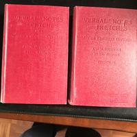 Verbal notes and sketches for marine engineer off.