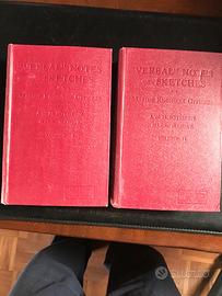 Verbal notes and sketches for marine engineer off.