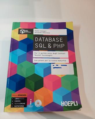 Libro Database  di Informatica