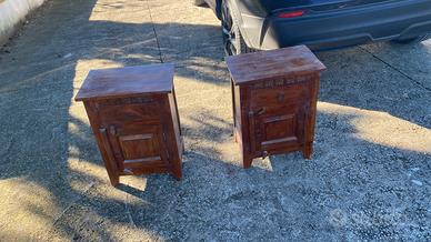 Coppia comodini etnici