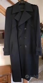 Cappotto doppiopetto lana seminuovo col.NAVY-tg46