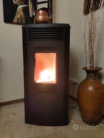 Stufa a pellet marca Ravelli