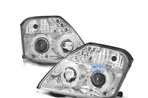 FARI CITROEN C2 03-10 ANGEL EYES FONDO CROMATO