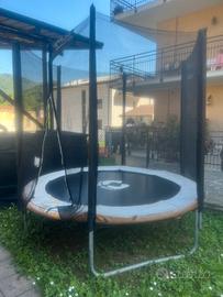 Trampolino elastico 244 cm