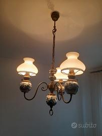 Lampadario decorato