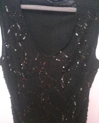 Canotta estiva con paillettes molto elegante 