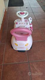 gioco macchina principessa per bimba 2/5anni