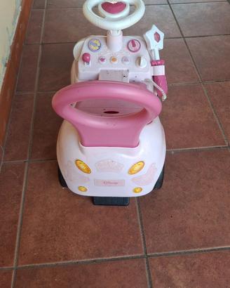 gioco macchina principessa per bimba 2/5anni