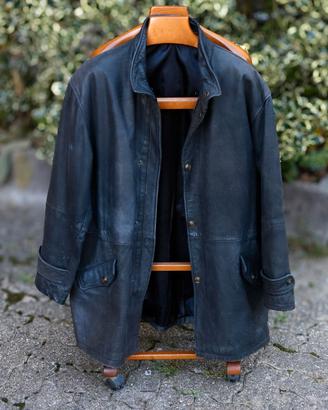 Giaccone in pelle