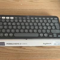 Tastiera Logitech Wireless Pebble Keys 2 K380s
