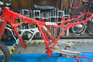 telaio rosso yamaha tt 600 59x anno 89 