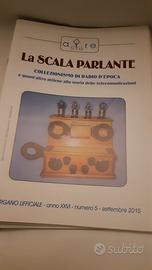 riviste AIRE la scala parlante radio d'epoca