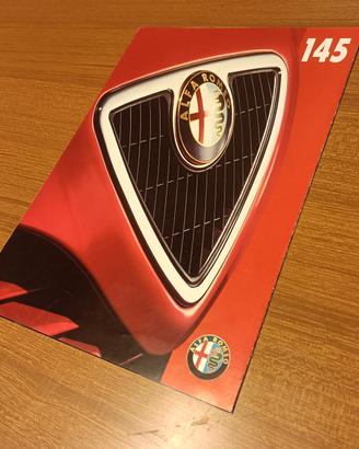 Alfa Romeo 145 depliant brochure 