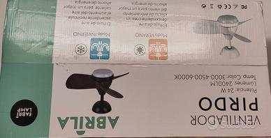 Venolatore da soffitto con luce