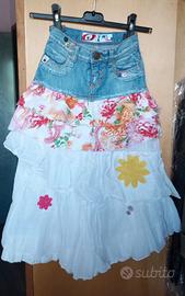 Gonna da bambina 8-10 anni