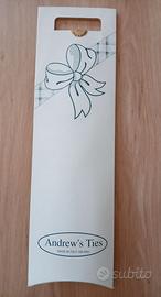Cravatta nuova Andrew's Ties, confezione originale