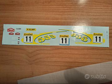 Decals adesivi Subaru WRC 2002 Solberg-Mills 