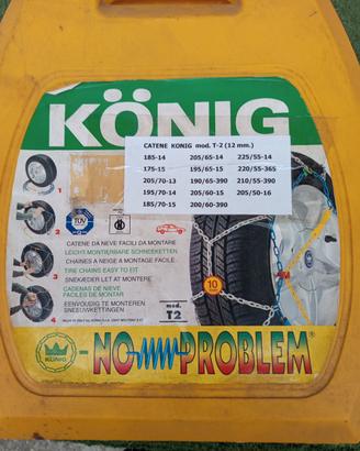 catene da neve konig